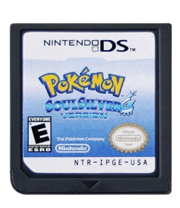 Pokemon HeartGold or SoulSilver Game Cartridge For Nintendo DS or 3DS US Version